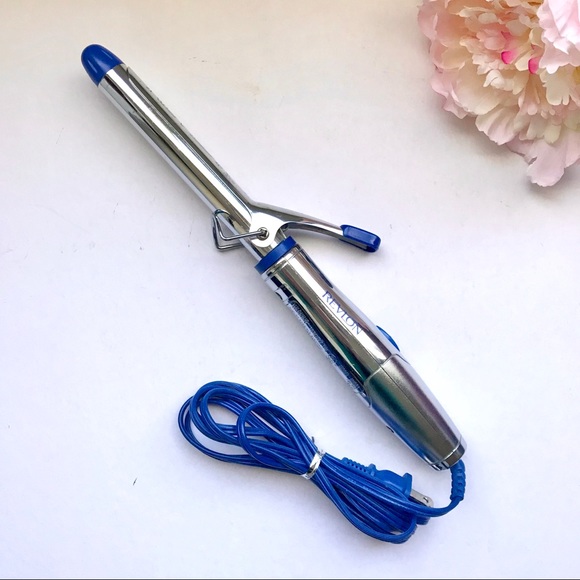 Revlon Other - Revlon Blue Ceramic Curling Iron 3/4"